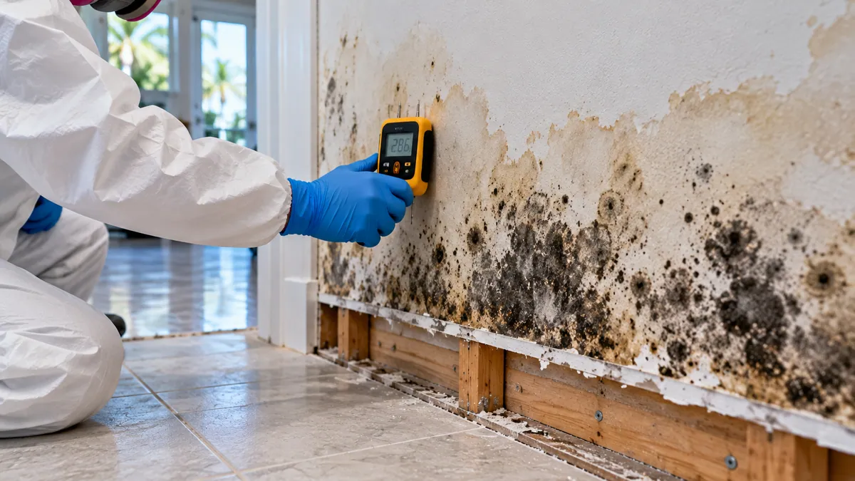 Black Mold Removal in West Palm Beach