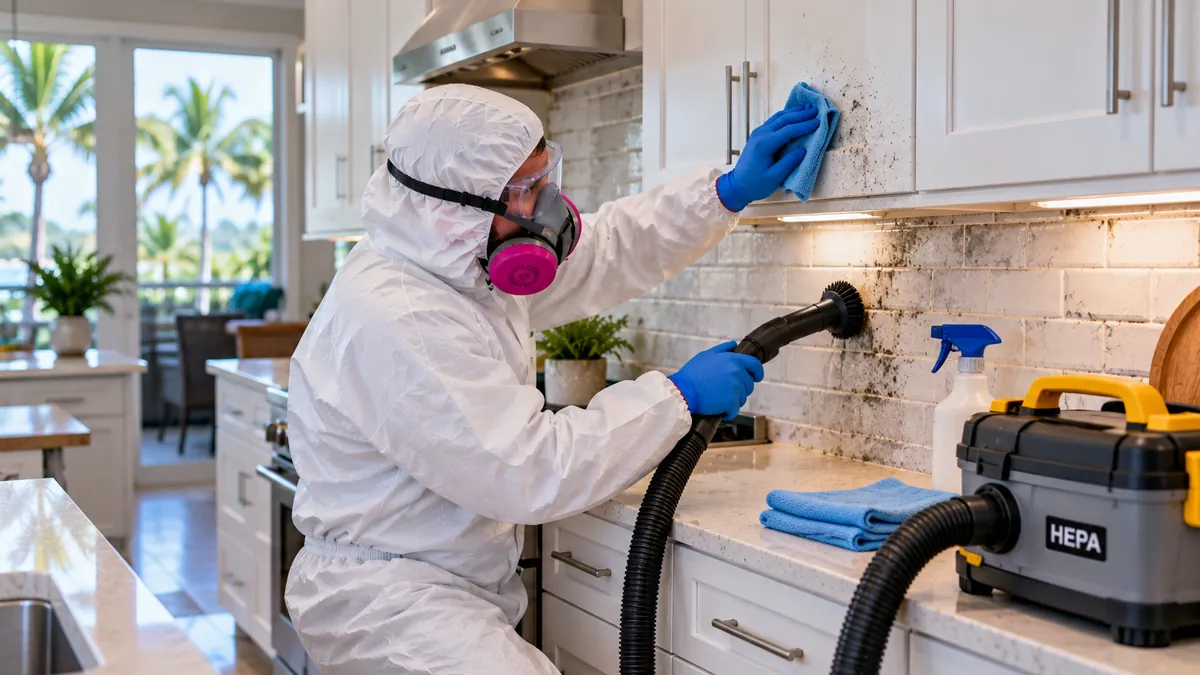 Demo-Free Mold Removal in West Palm Beach